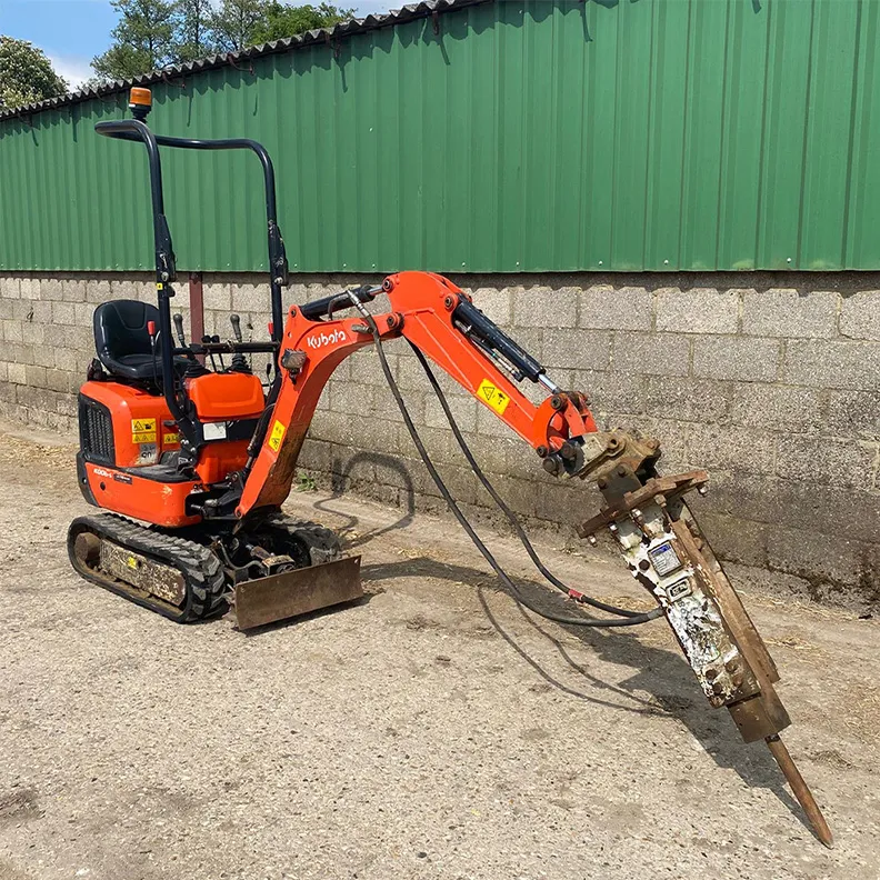 0.8T Excavator Kubota K008-5 2022 & 1T Breaker Package