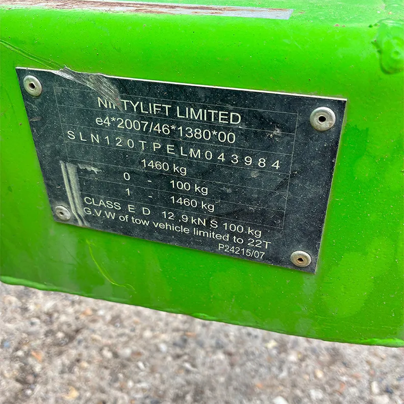 12m Boom Lift Nifty N120T 2020