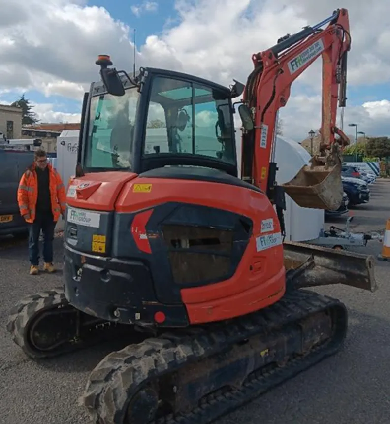 5T Excavator Kubota U50-5 High Spec Air Con & Reversing camera 2021