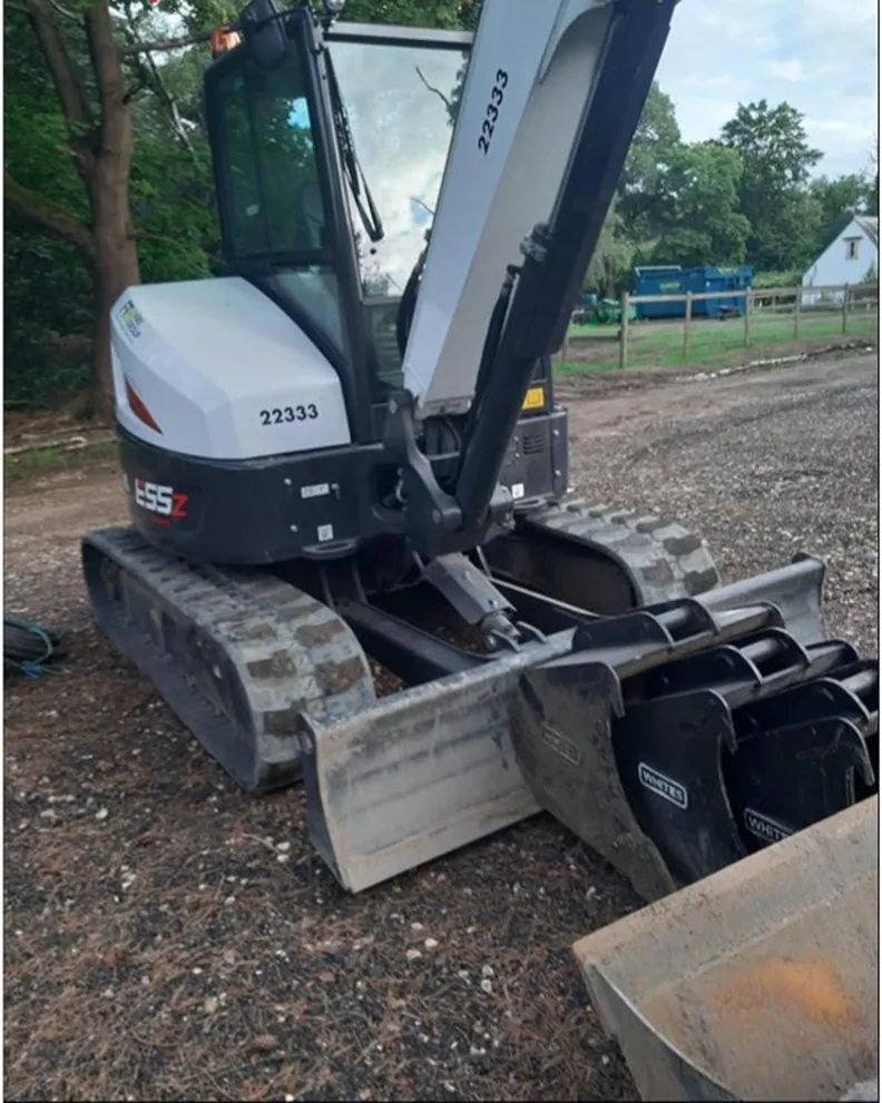 6T Excavator Bobcat E55z 2022