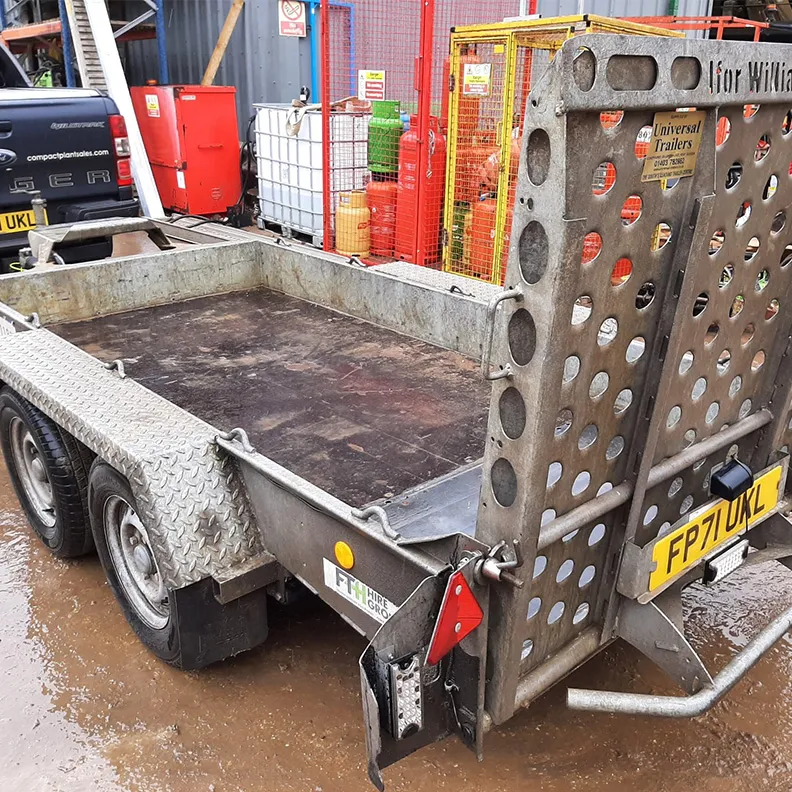 2T Plant Trailer Ifor Williams GH94BT 2021