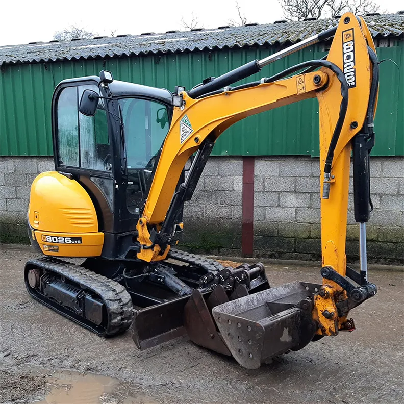 3T Excavator JCB 8026CTS 2022