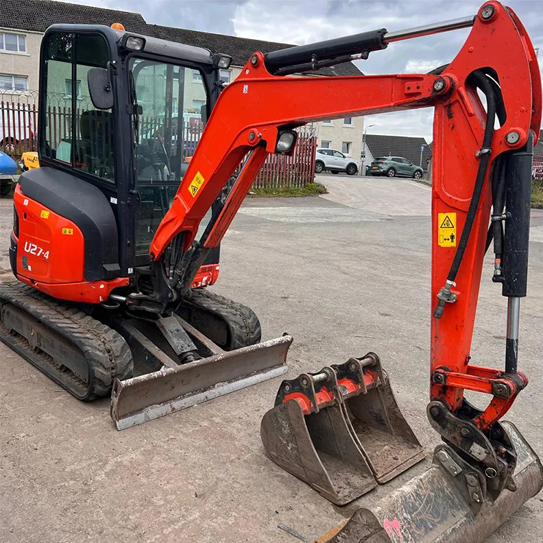 3T Excavator Kubota U27-4 2022