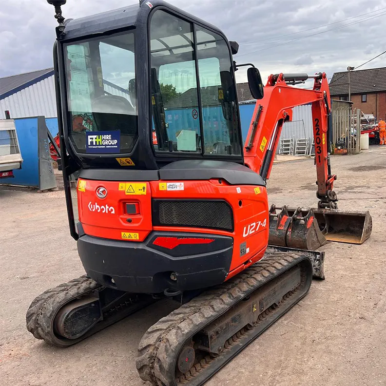3T Excavator Kubota U27-4 2022