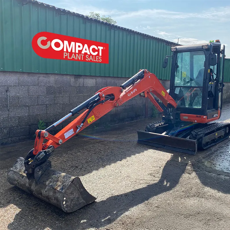 3T Excavator Kubota U27-4 2023