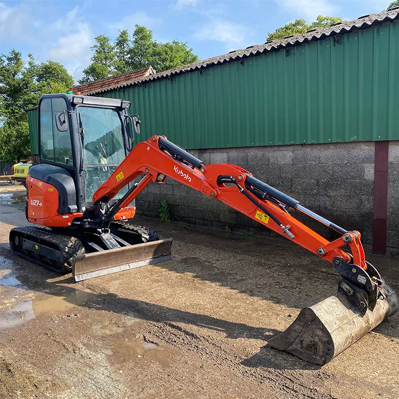 3T Excavator Kubota U27-4 2023