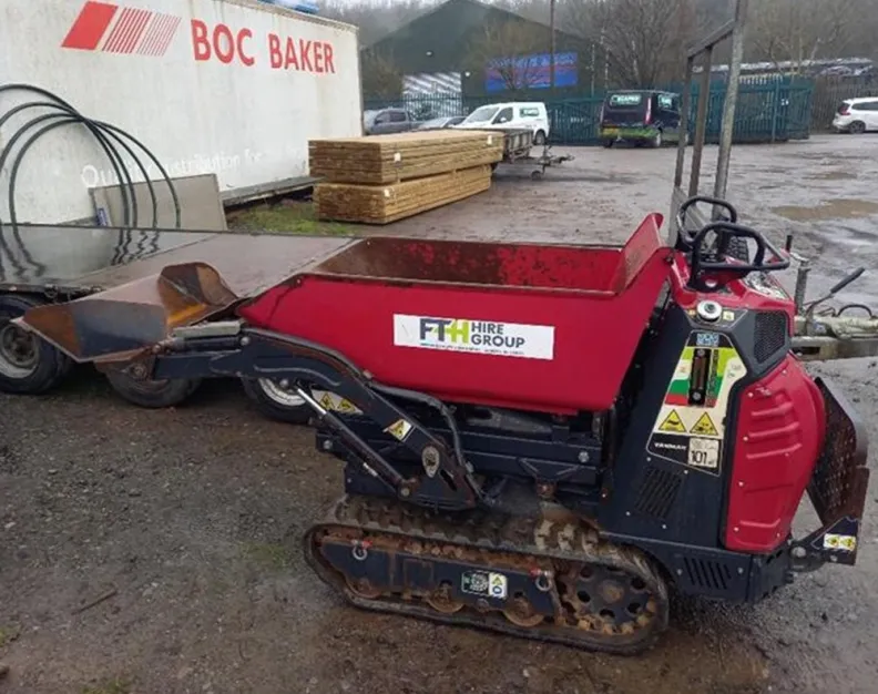 Yanmar C08 - 800kg Diesel Tracked Dumper High-Tip c/w loading Shovel- 2022