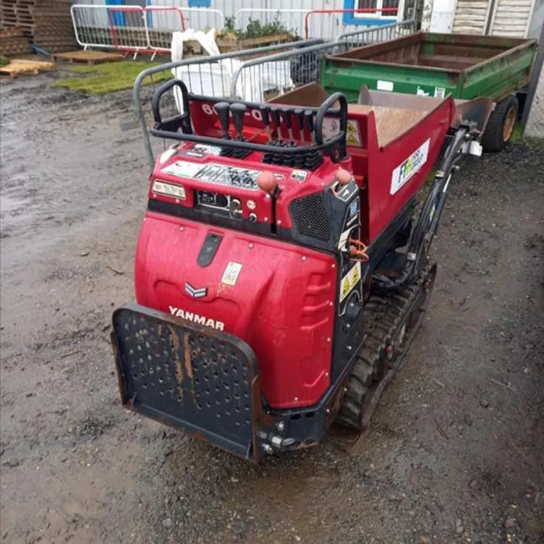 Yanmar C08 - 800kg Diesel Tracked Dumper High-Tip c/w loading Shovel- 2022