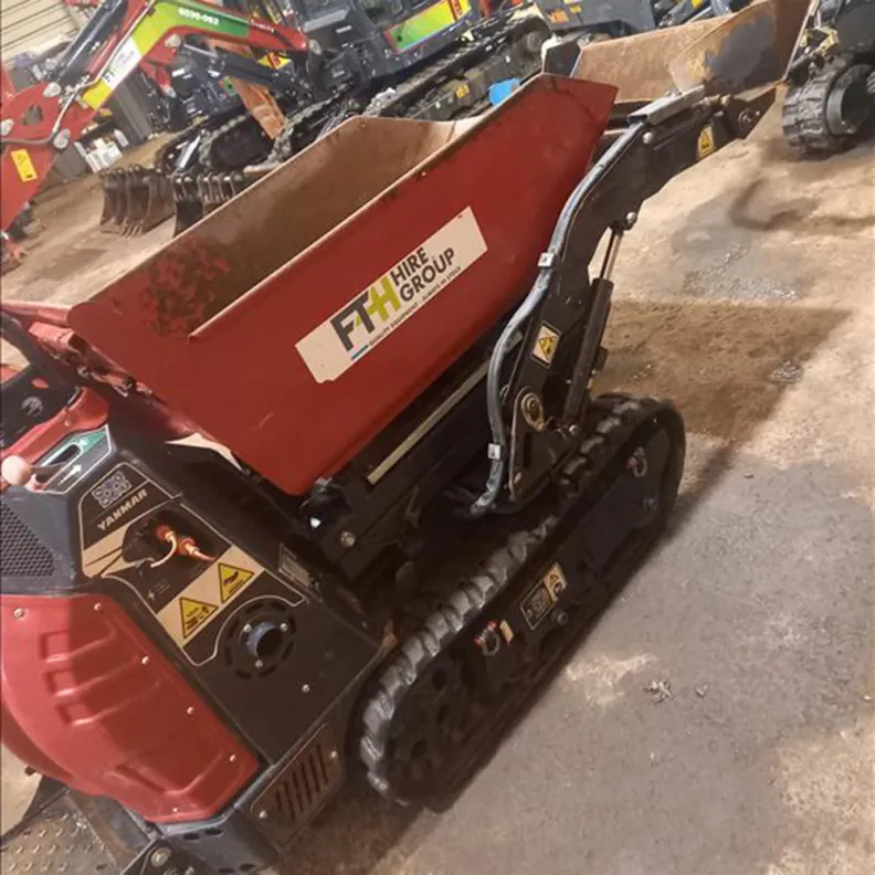 Yanmar C08 - 800kg Diesel Tracked Dumper High-Tip c/w loading Shovel- 2022