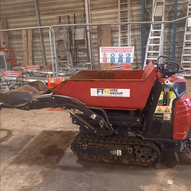 Yanmar C08 - 800kg Diesel Tracked Dumper High-Tip c/w loading Shovel- 2022