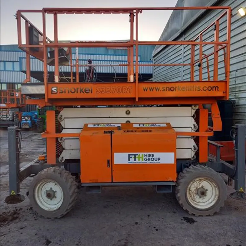 10m Scissor Lift (Rough Terrain) Snorkel S3370RT 2019