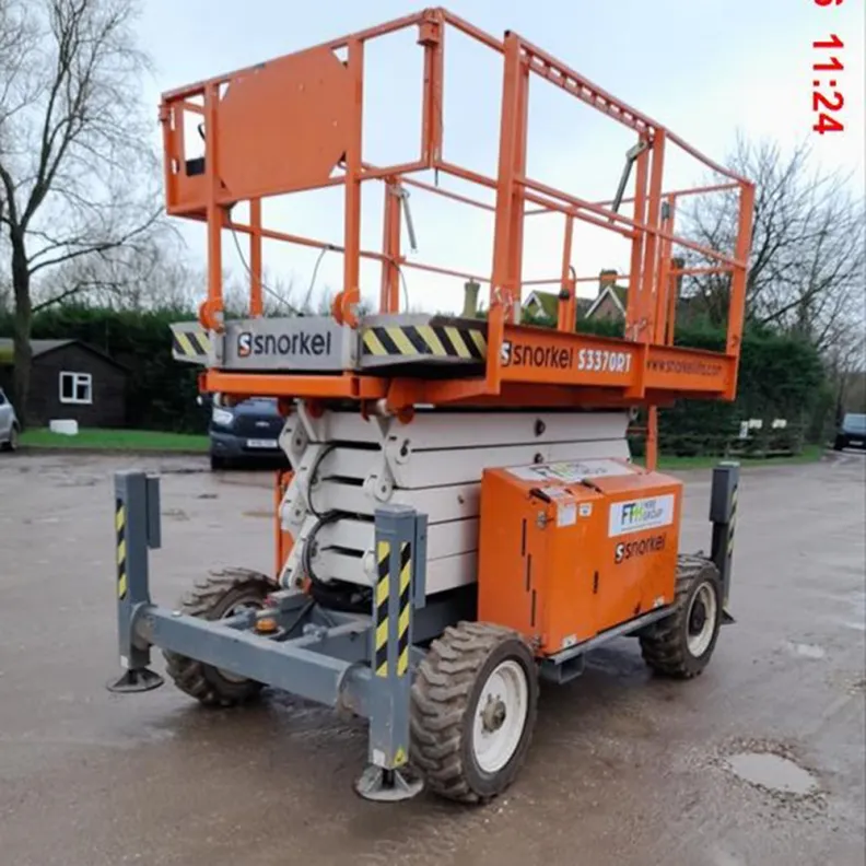 10m Scissor Lift (Rough Terrain) Snorkel S3370RT 2021