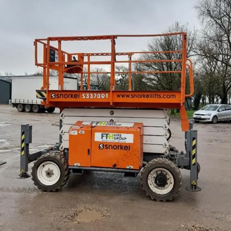 10m Scissor Lift (Rough Terrain) Snorkel S3370RT 2021