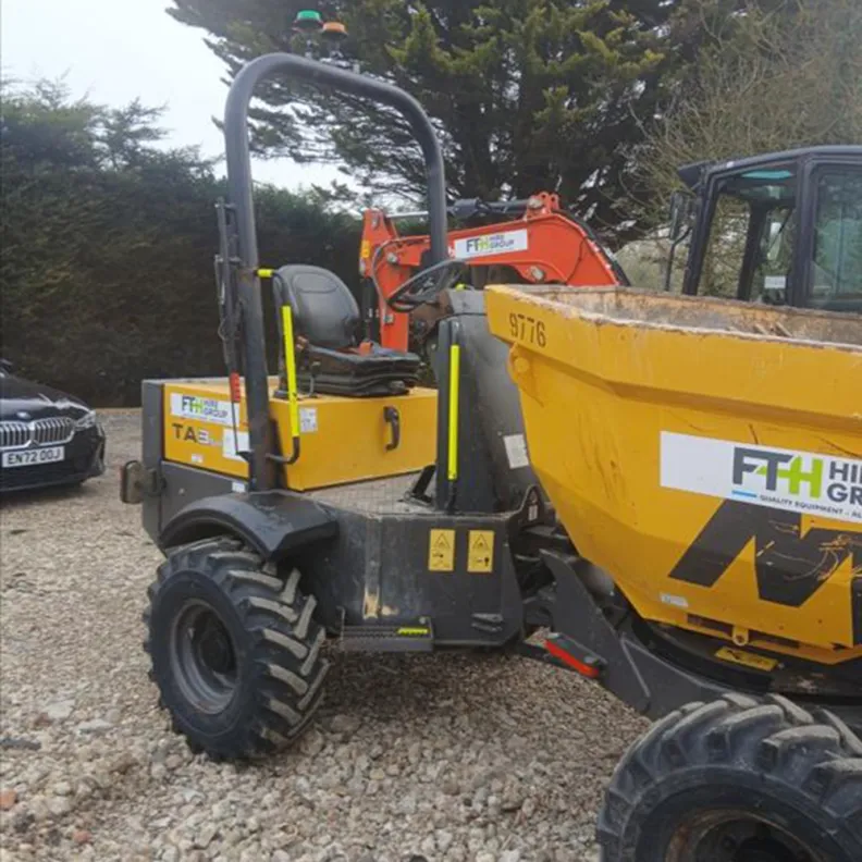 3T Swivel Tip Hydrostatic Mecalac Dumper (Road Legal) 2019