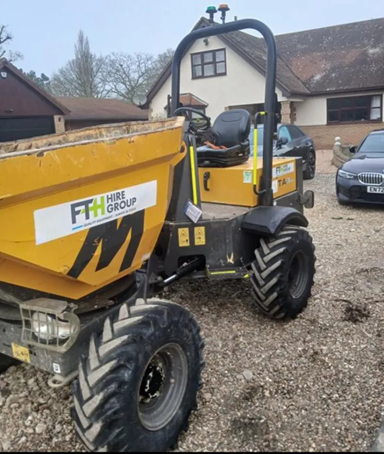 3T Swivel Tip Hydrostatic Mecalac Dumper (Road Legal) 2019