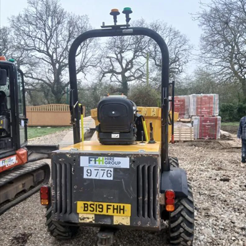 3T Swivel Tip Hydrostatic Mecalac Dumper (Road Legal) 2019