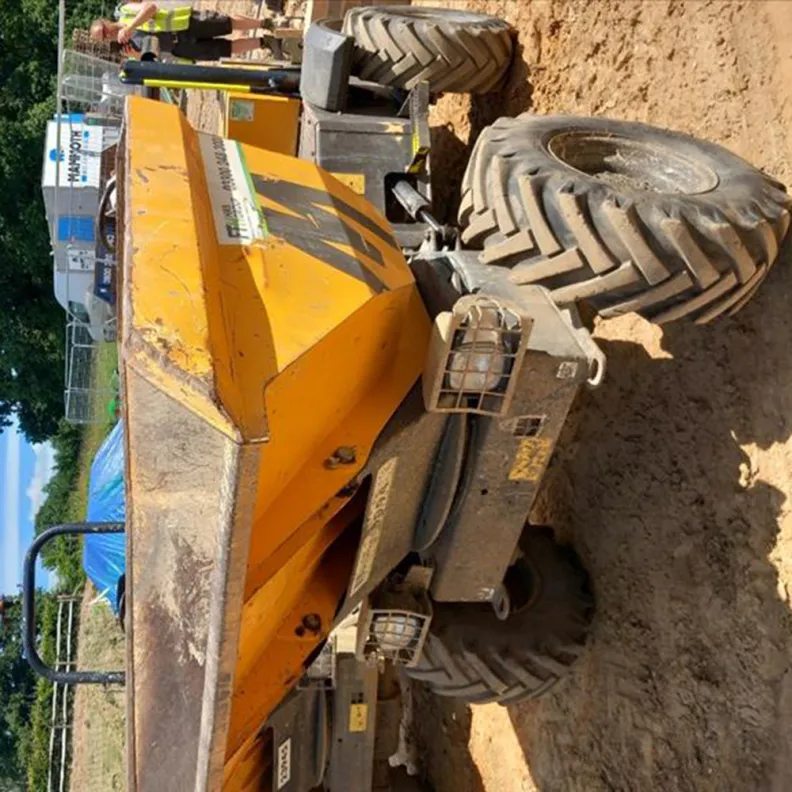3T Swivel Tip Hydrostatic Mecalac Dumper (Road Legal) 2019