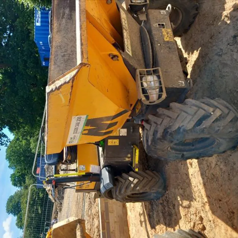 3T Swivel Tip Hydrostatic Mecalac Dumper (Road Legal) 2019