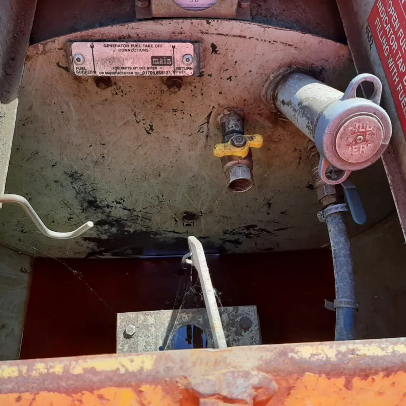 950ltr Bunded Site Tow Fuel Bowser