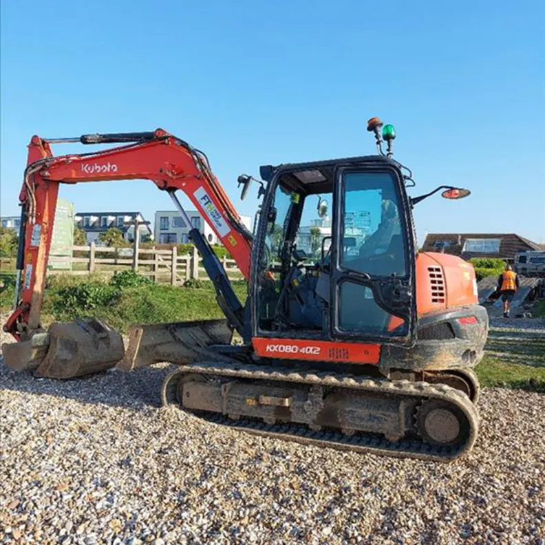 8T Excavator Kubota KX080-4a2 2021 (Non High Spec)