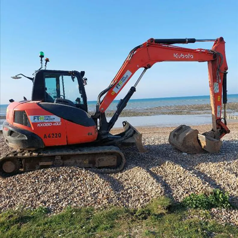 8T Excavator Kubota KX080-4a2 2021 (Non High Spec)