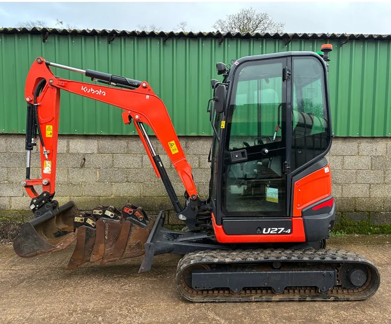 3T  Excavator Kubota U27-4 2024