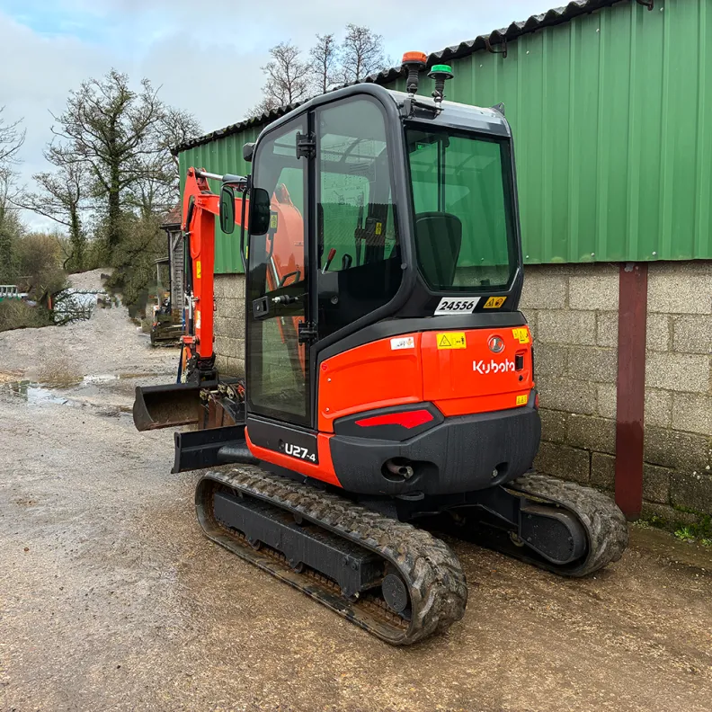 3T  Excavator Kubota U27-4 2024
