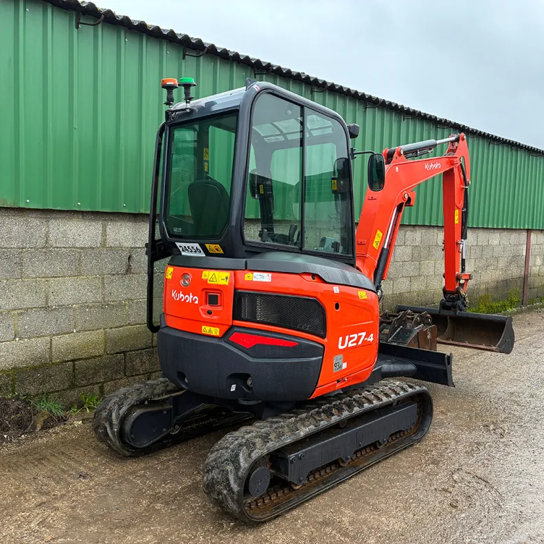 3T  Excavator Kubota U27-4 2024