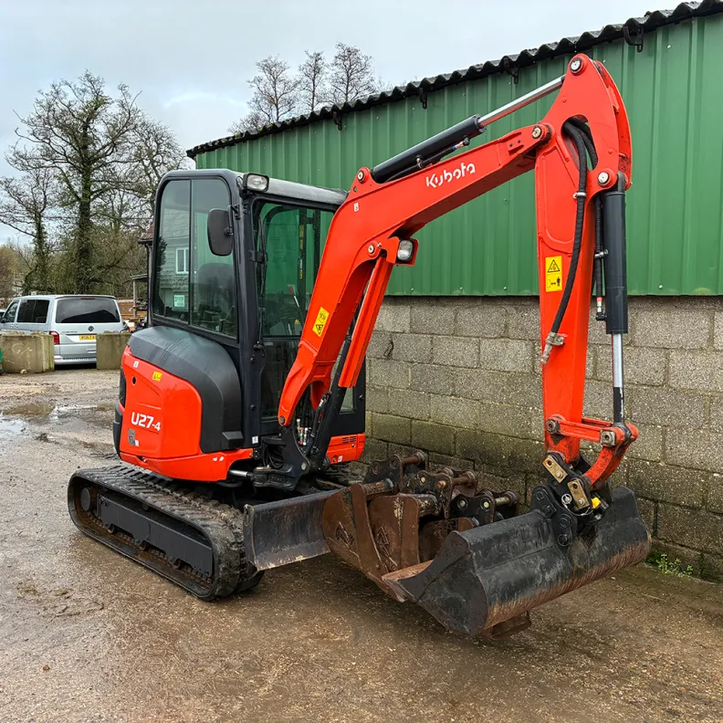 3T  Excavator Kubota U27-4 2024
