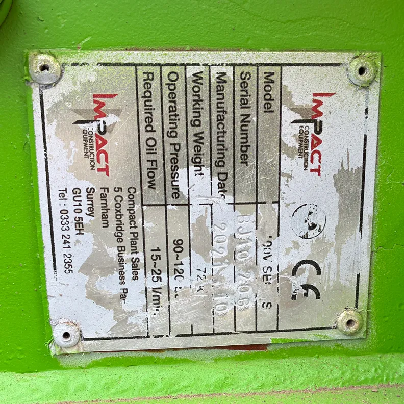 0.8 - 1.0T Attachment Breaker Impact 100V 2021