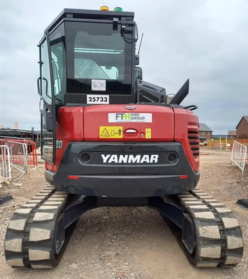 8 Ton Yanmar VIO80 Excavator 2025