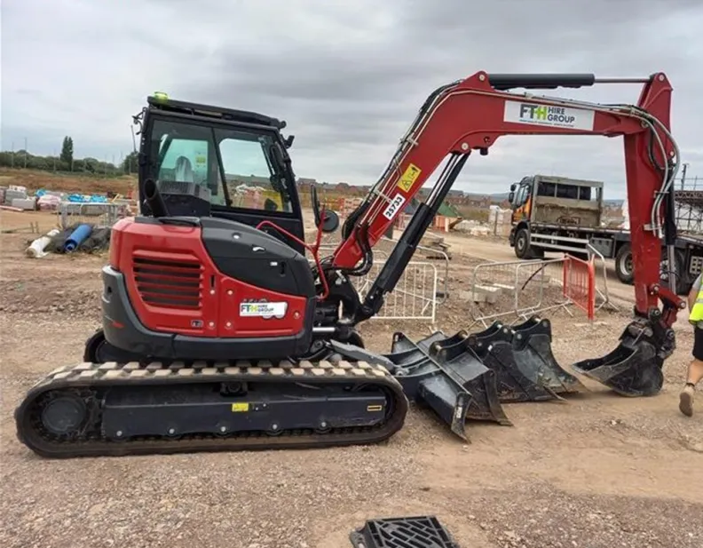 8 Ton Yanmar VIO80 Excavator 2025