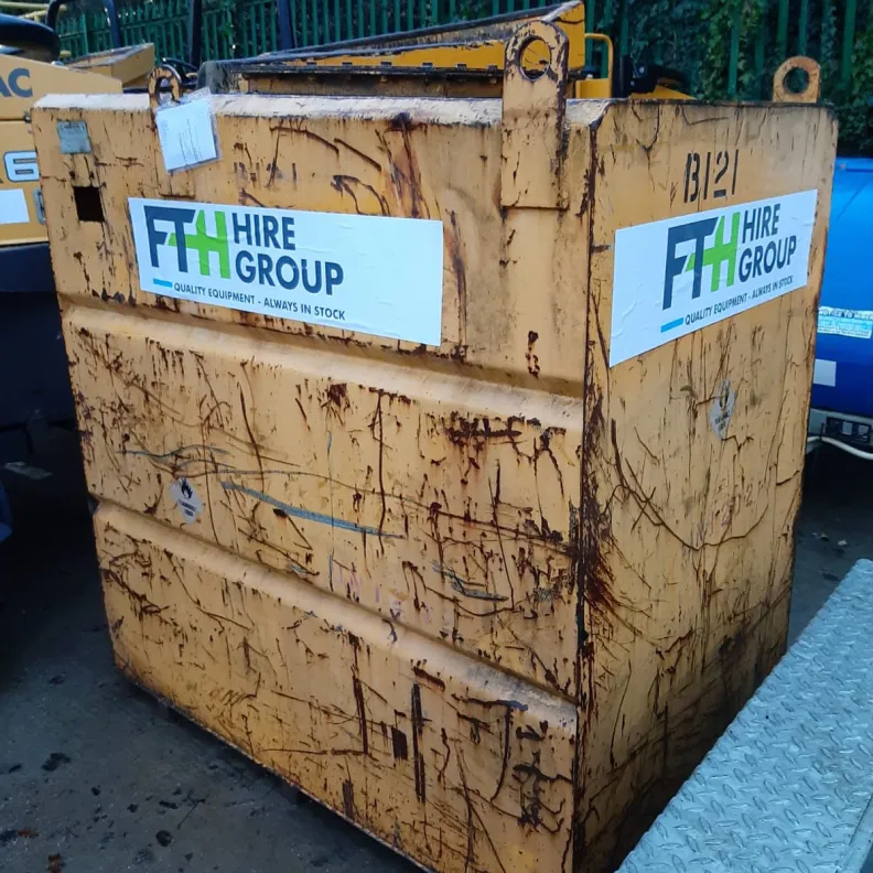 Bunded Static Fuel Bowser 1100 ltr c/w manual pump