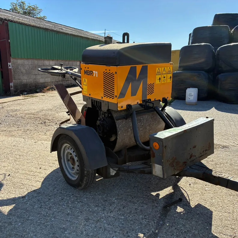Roller & Trailer Package Deal - 700mm Roller Mecalac MBR71B 2020